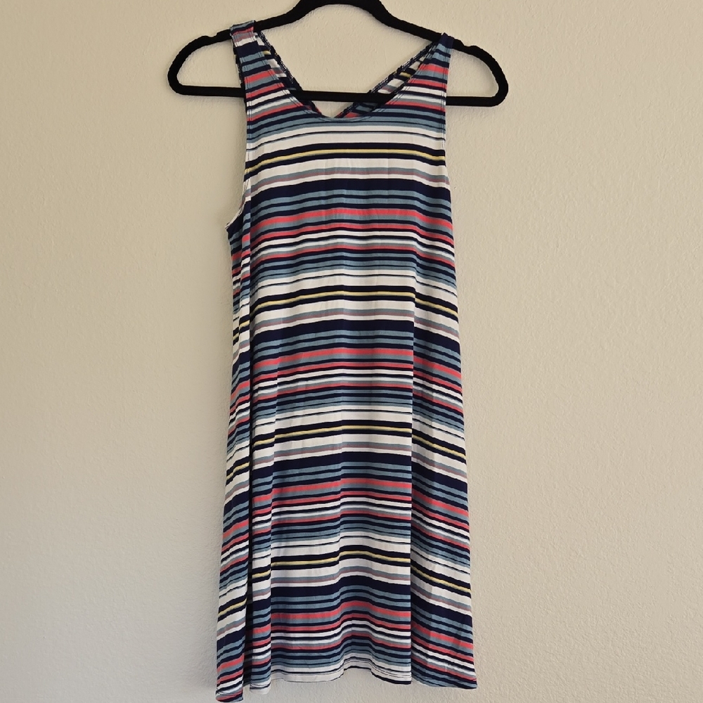 Hollister Multicolor Striped Swing Dress